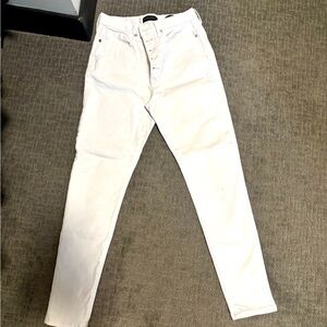 Banana Republic White Skinny Denim Jeans